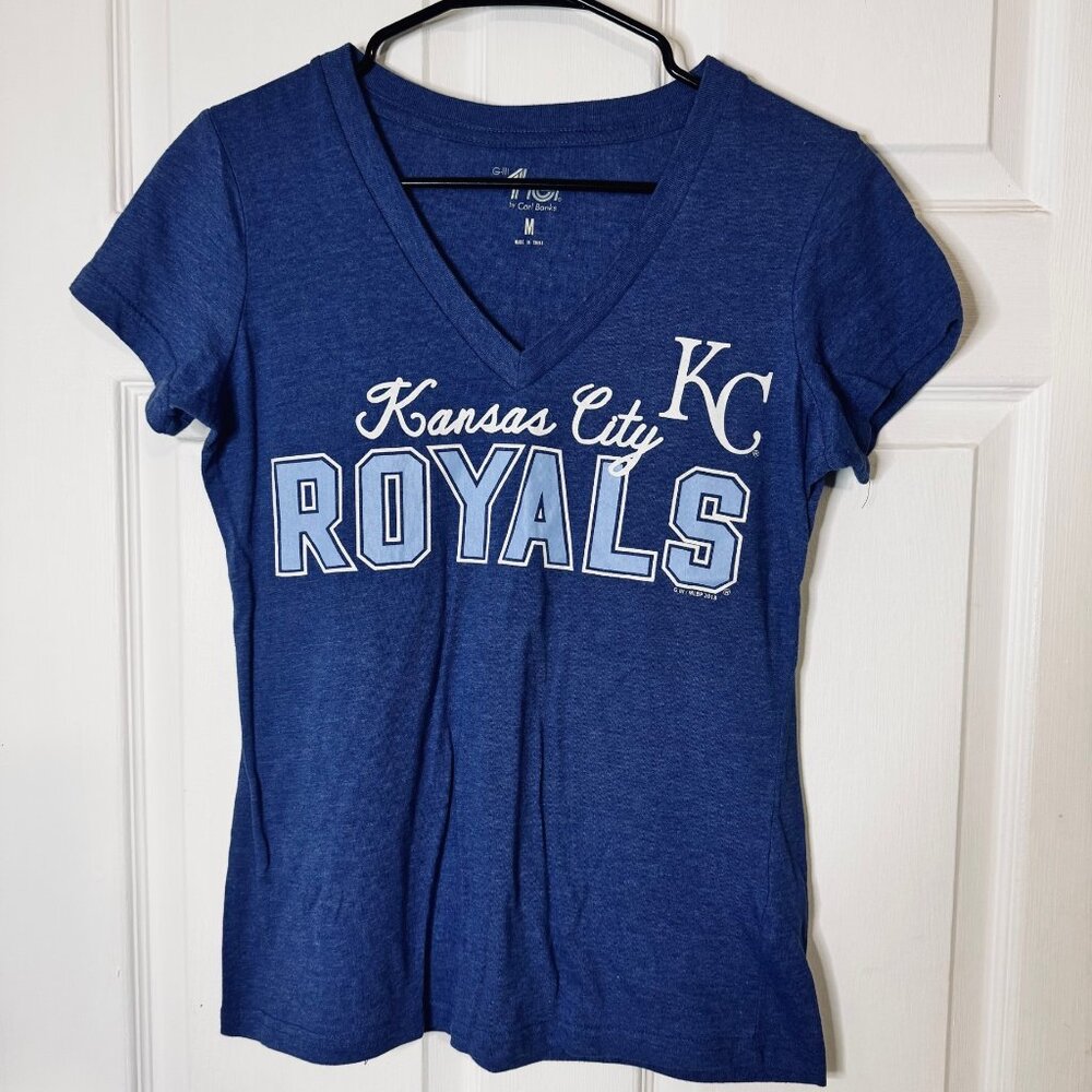 Women’s KC Royals G-III 4her by Carl Banks Tee, Size Medium